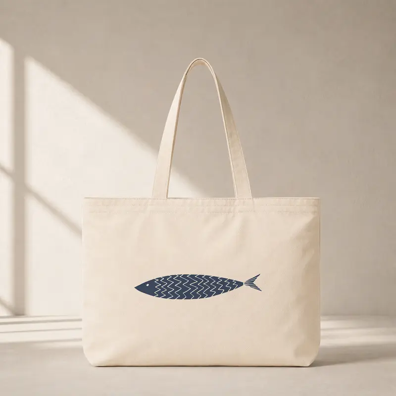 a Fish Club Tote Bag