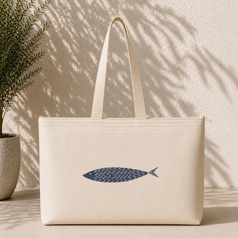 a Fish Weekend Tote Bag