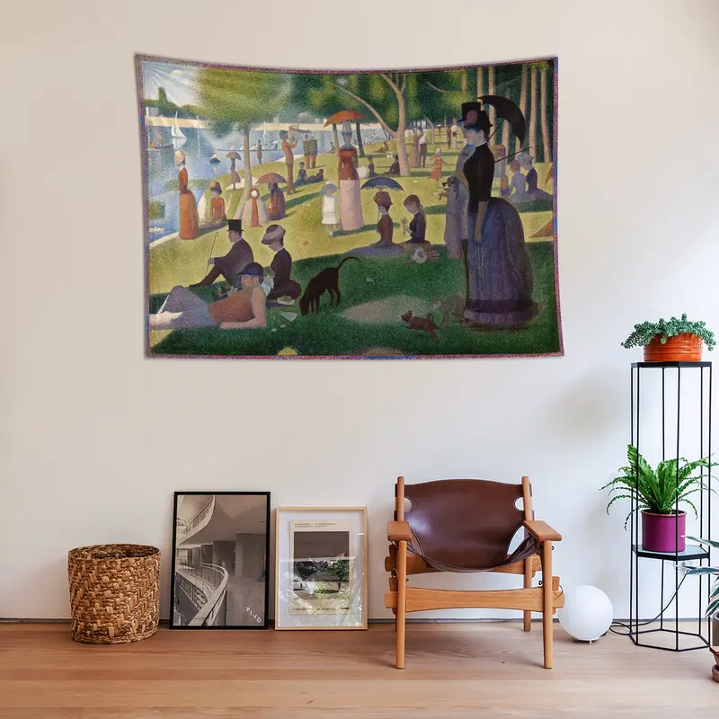 A Sunday Afternoon on the Island of La Grande Jatte Duvar Örtüsü
