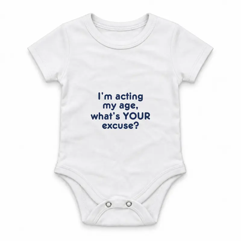 Acting My Age Çıtçıtlı Body