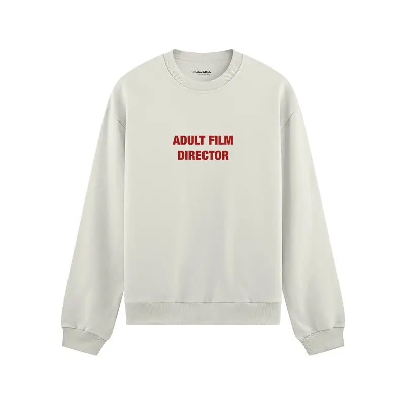 Adult Film Director Oversize Sweatshirt