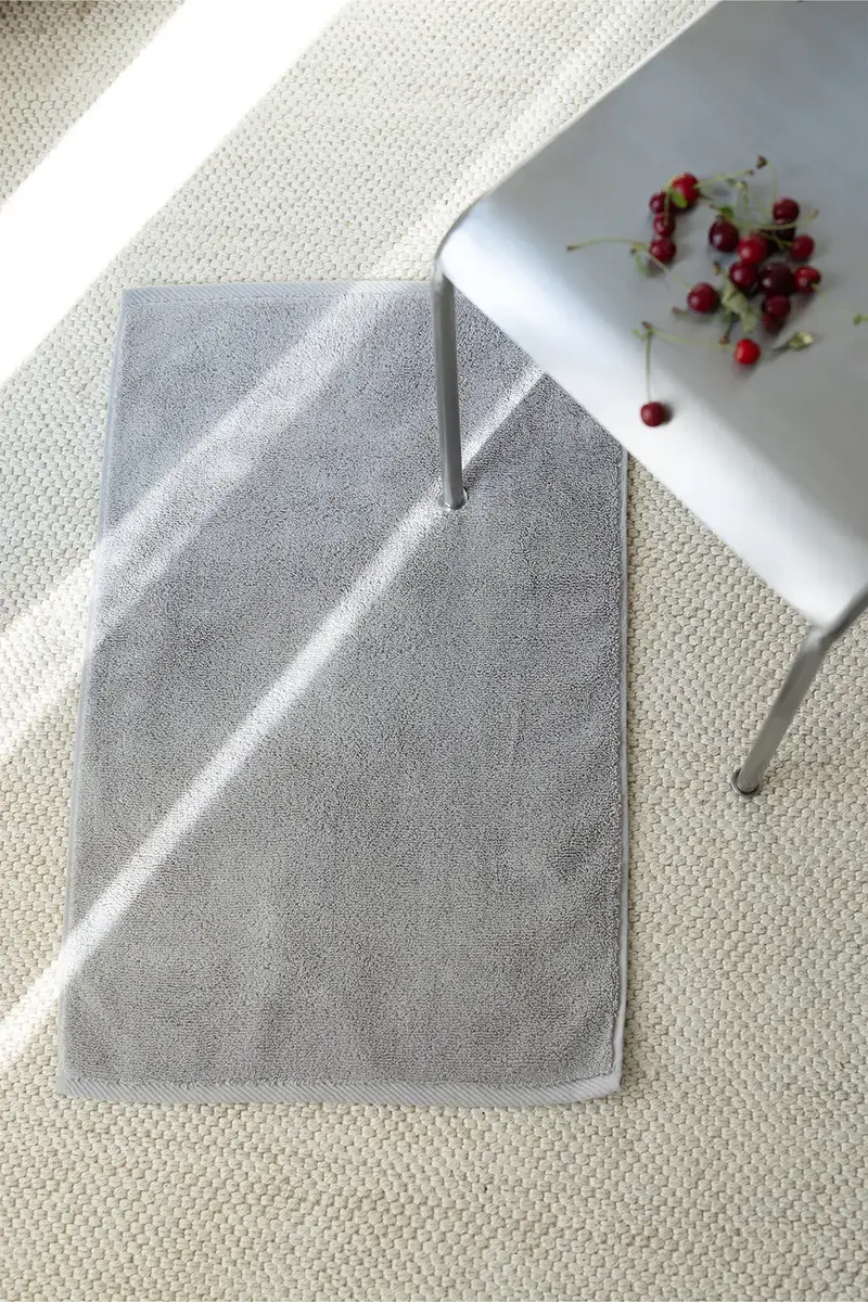 Alba Tekli Havlu Banyo Paspası 50x80 Gri