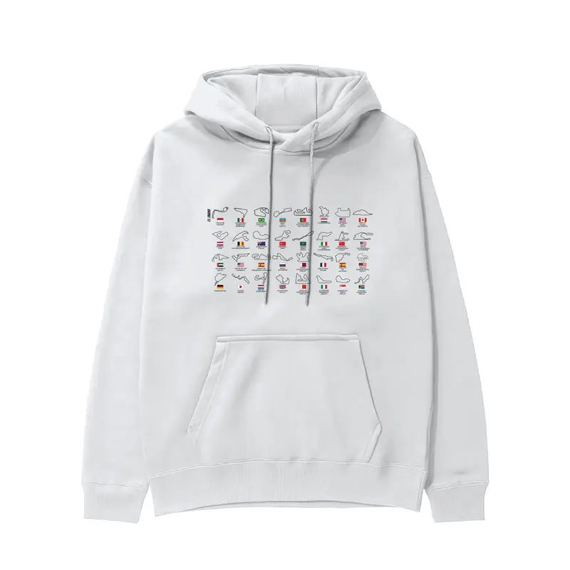 All Tracks / Formula 1 Pistleri Hoodie