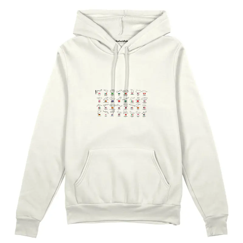 All Tracks / Formula 1 Pistleri Oversize Hoodie