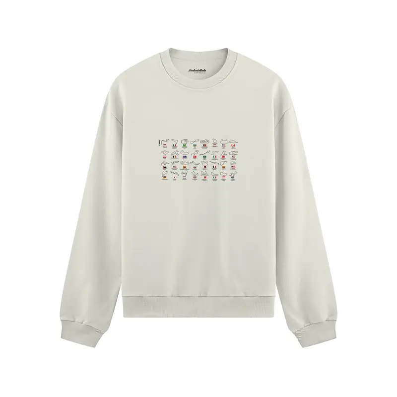 All Tracks / Formula 1 Pistleri Oversize Sweatshirt