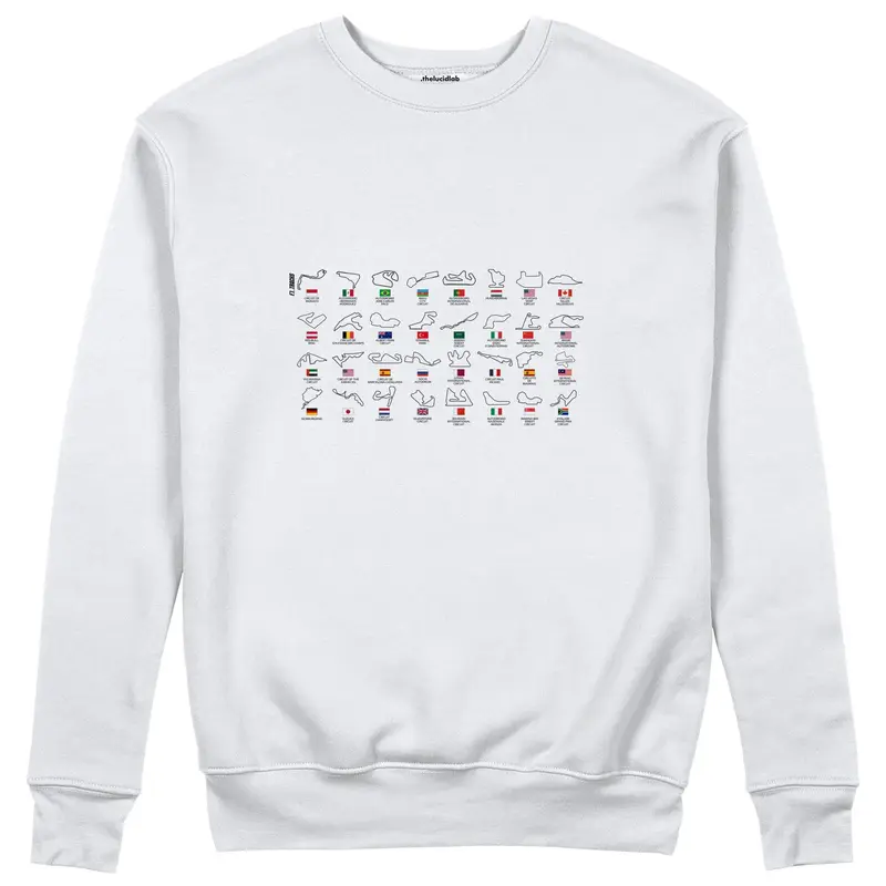 All Tracks / Formula 1 Pistleri Sweatshirt