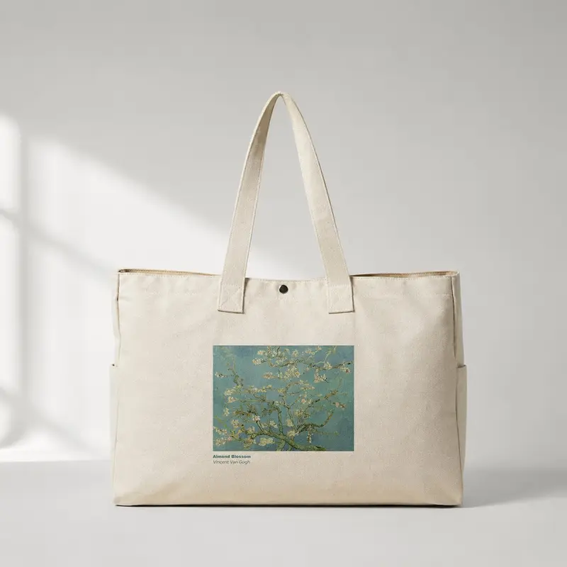Almond Blossoms Daily Tote Bag