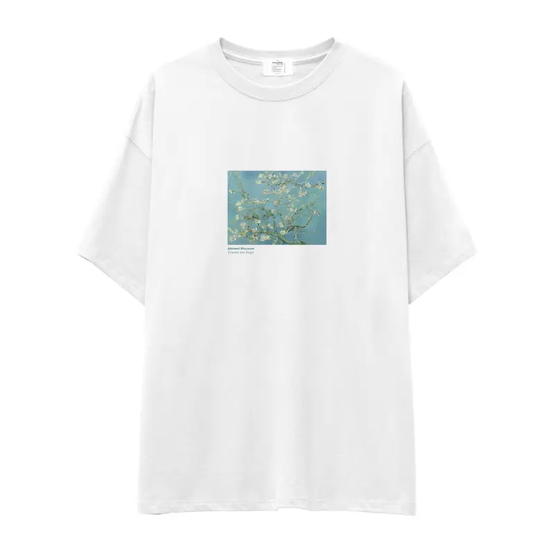 Almond Blossoms Oversize Tişört