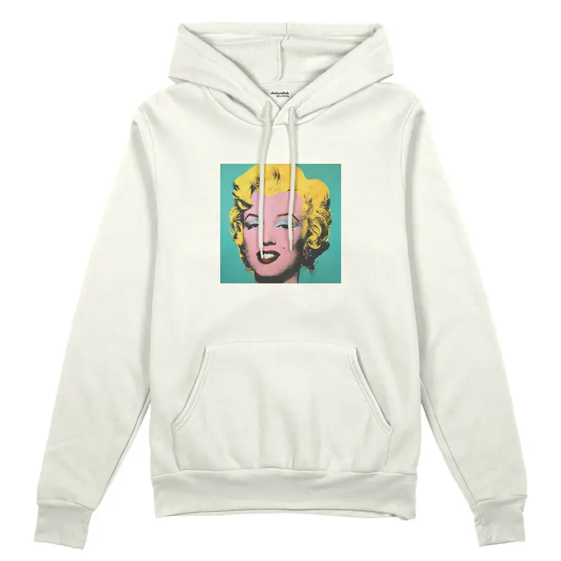 Andy Warhol / Marilyn Monroe Blue Oversize Hoodie