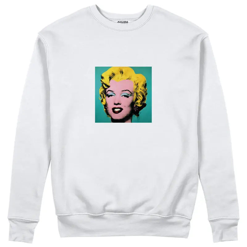 Andy Warhol / Marilyn Monroe Blue Sweatshirt