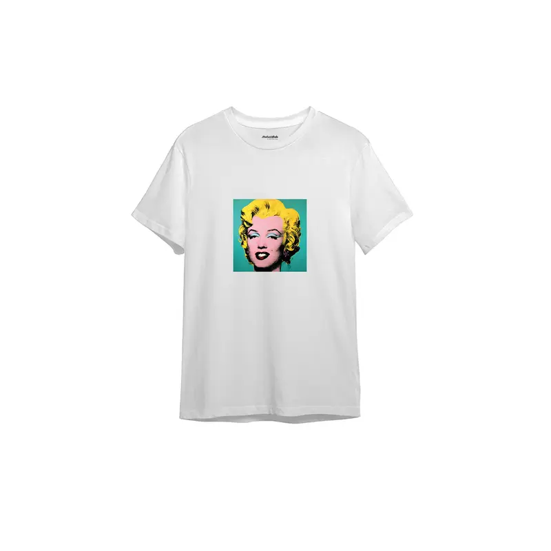 Andy Warhol / Marilyn Monroe Blue Tişört
