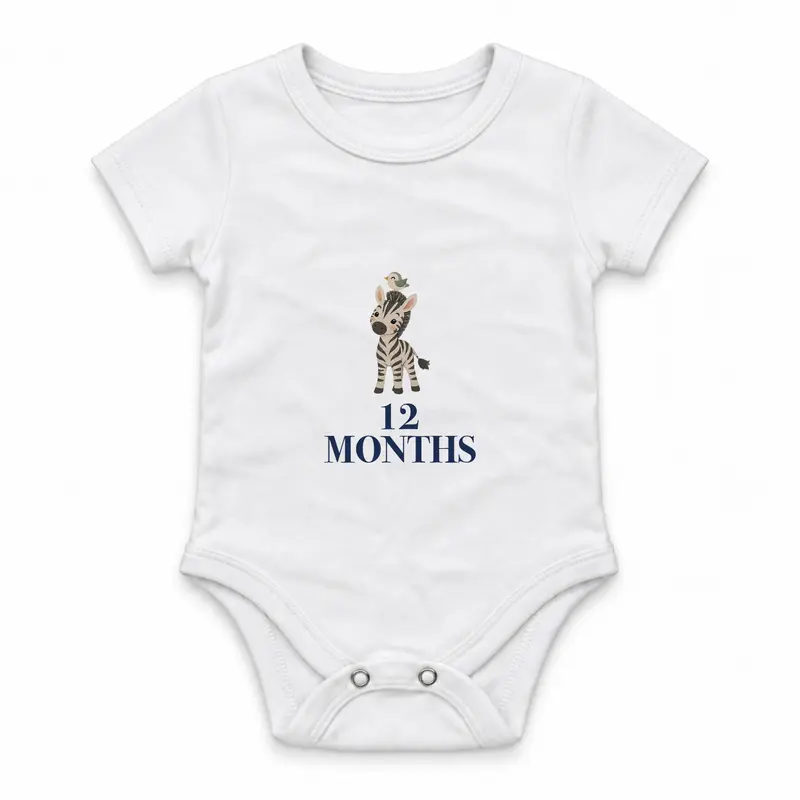 Animal Months · 12 Çıtçıtlı Body