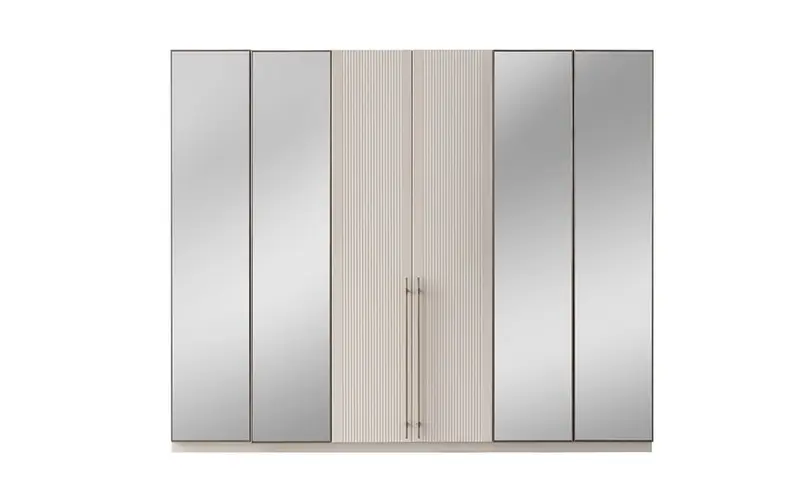Antik Modern 6 Kapaklı Gardrop