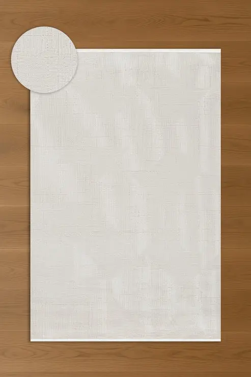 Arbel Norel EI02A Açık Gri Modern Salon ve Oturma Odası Halısı