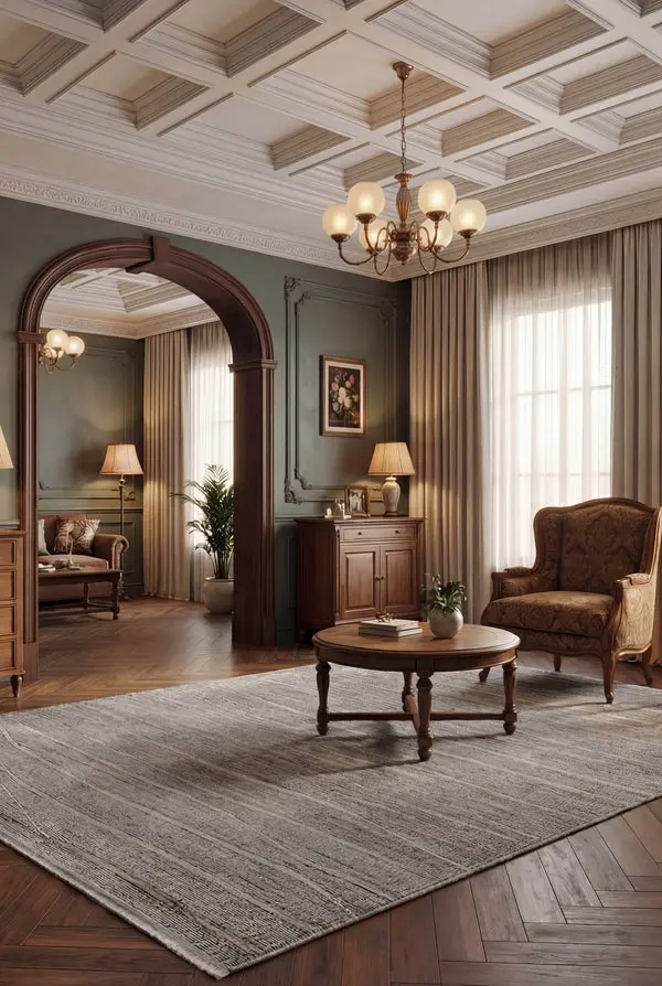 Arbel Rovena EI04B Antrasit Modern Salon ve Oturma Odası Halısı