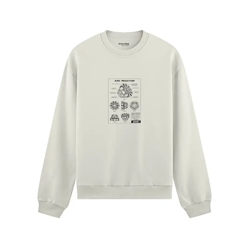 Arc Reactor Oversize Sweatshirt