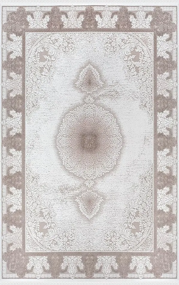 Arden 79423-082 Modern Desenli Gri Akrilik Makine Halısı