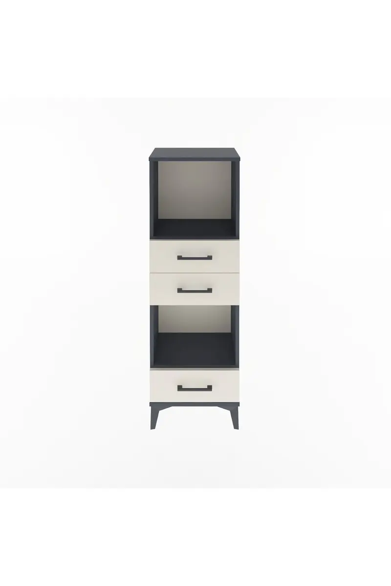 Arges Dolap 2 Raflı 3 Çekmeceli 44x30x134
