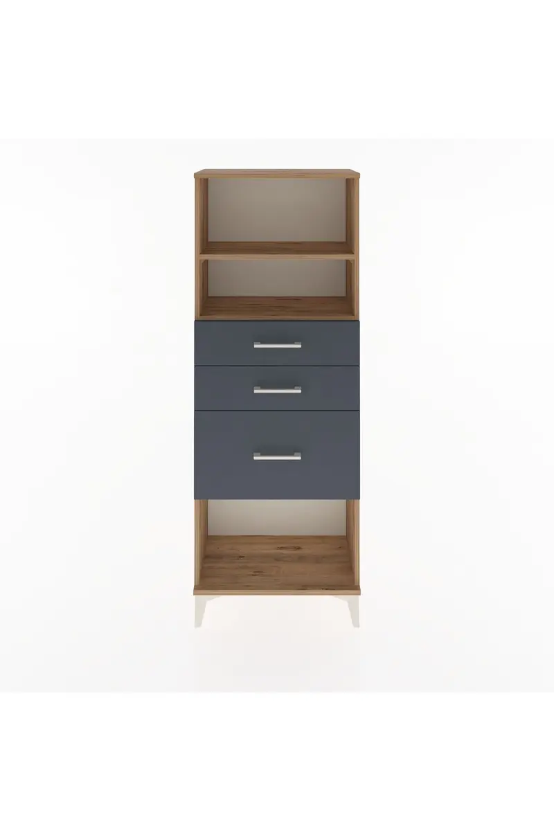 Arges Dolap 2 Raflı 3 Çekmeceli 60x30x163