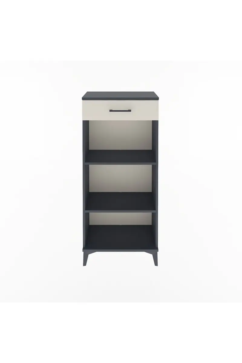 Arges Dolap 2 Raflı Tek Çekmeceli 60x30x134