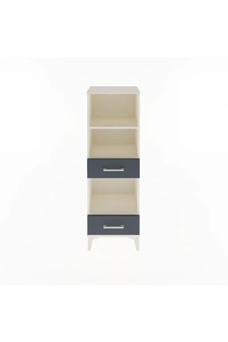 Arges Dolap 3 Raflı 2 Çekmeceli 44x30x134