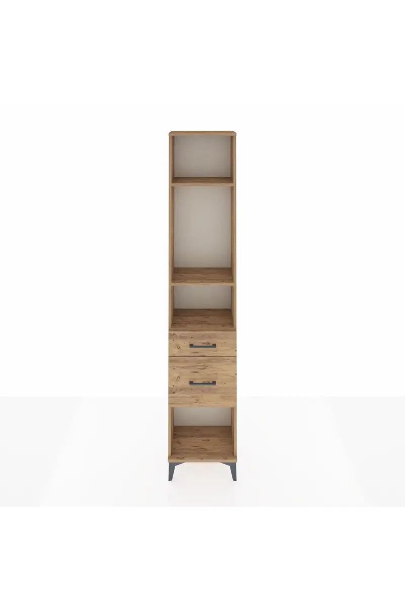 Arges Dolap 3 Raflı 2 Çekmeceli 44x30x221