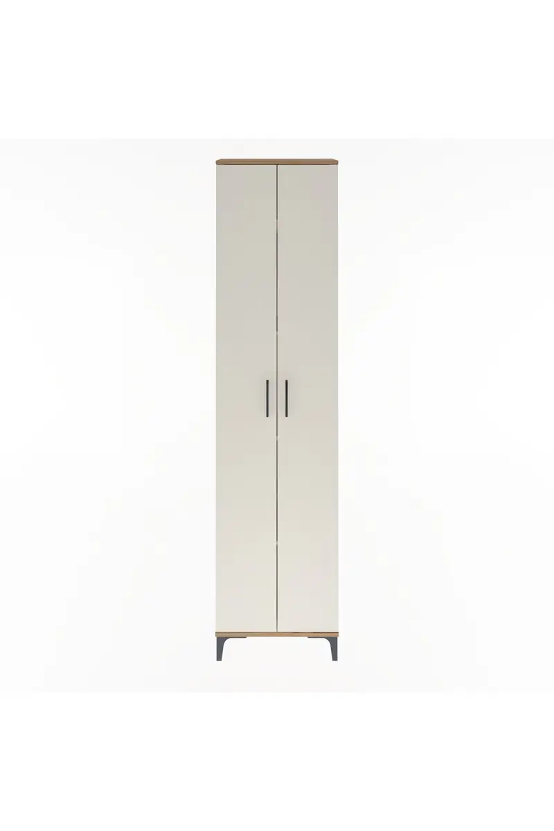 Arges Dolap 4 Raflı 2 Kapaklı 60x30x243