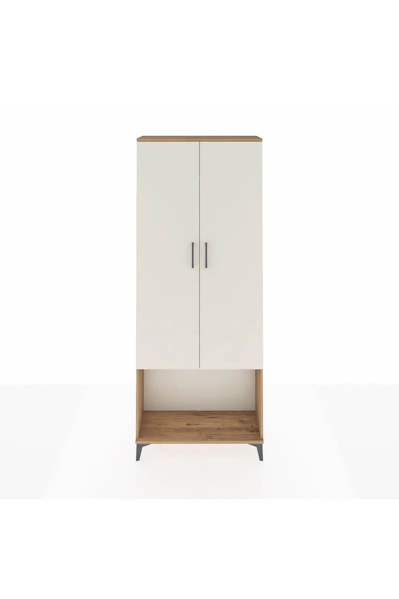 Arges Dolap 4 Raflı 2 Kapaklı 88x30x221