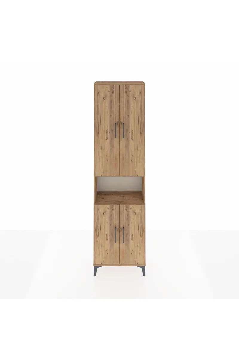 Arges Dolap 5 Raflı 4 Kapaklı 60x30x221