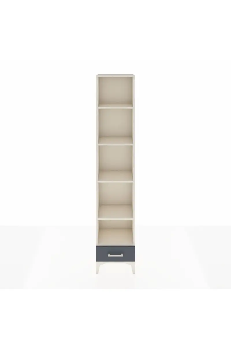 Arges Dolap 5 Raflı Tek Çekmeceli 44x30x221