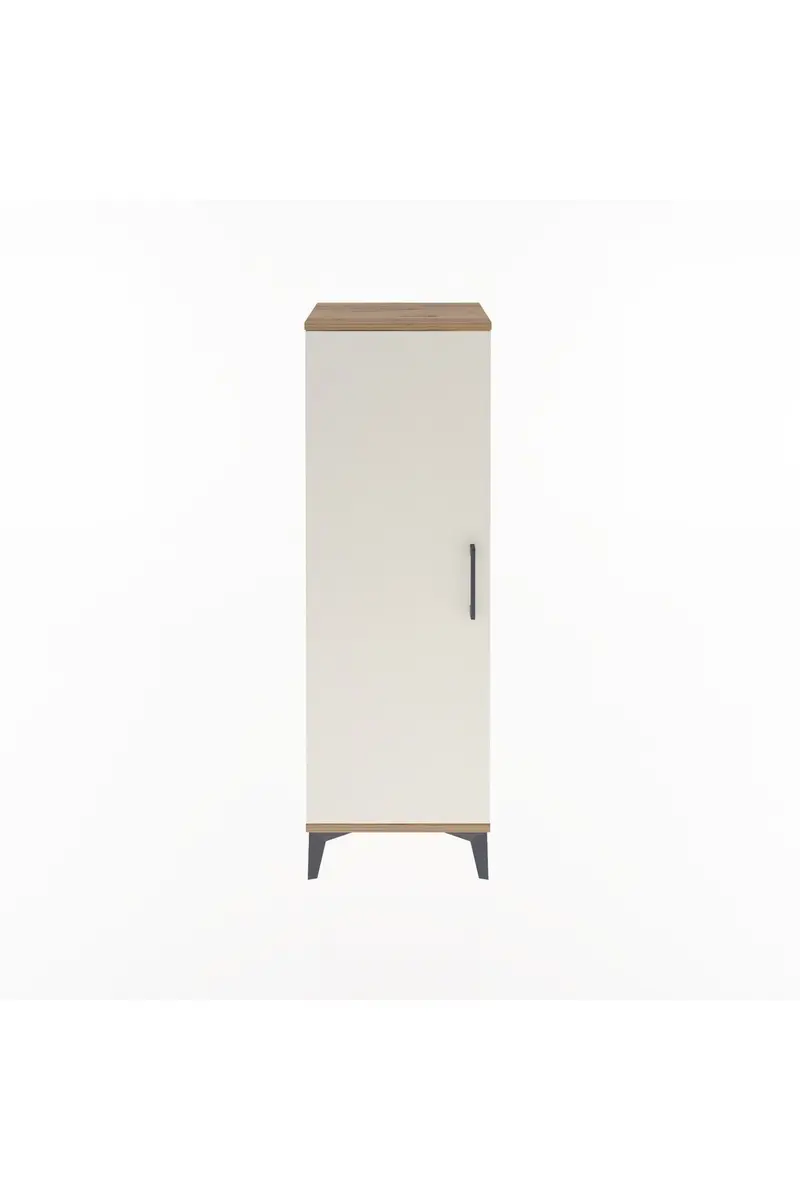 Arges Dolap Tek Raflı Tek Kapaklı Tek Askılı 44x30x134