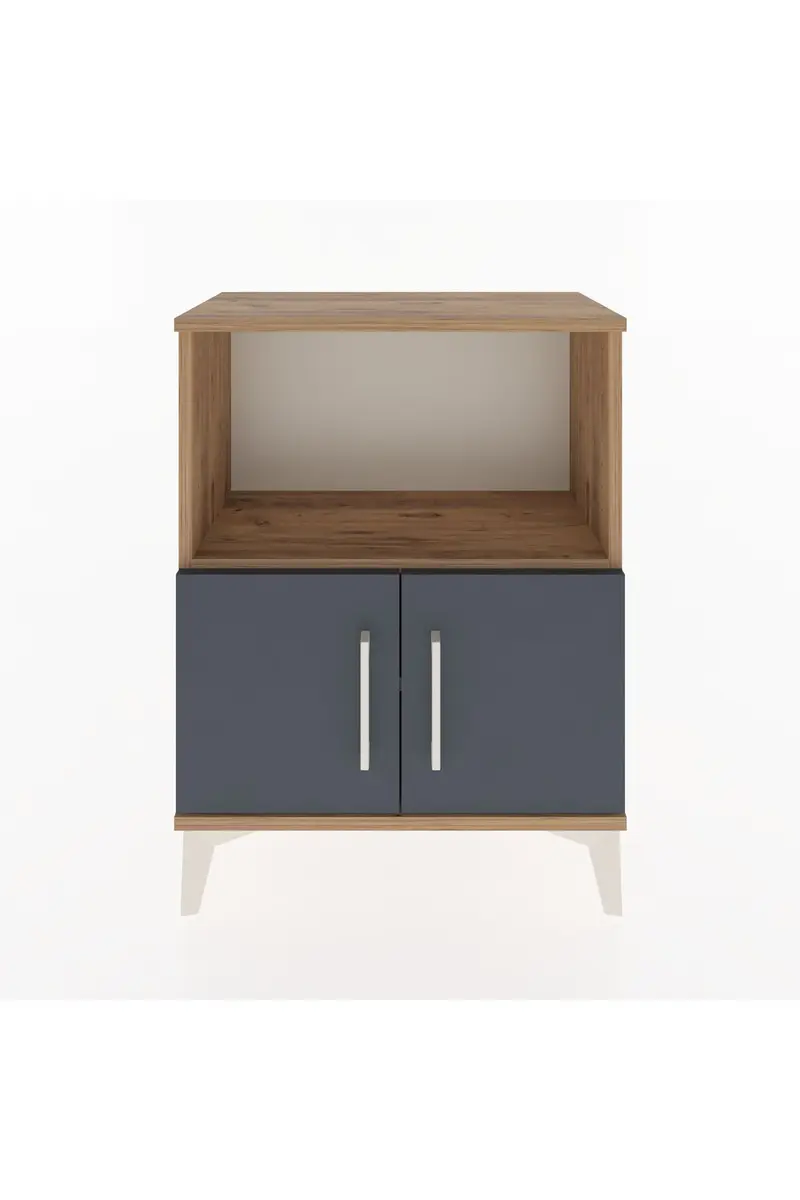 Arges Komodin 2 Raflı 2 Kapaklı 60x30x80