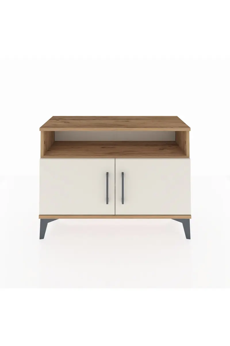Arges Şifonyer 2 Raflı 2 Kapaklı 88x30x64