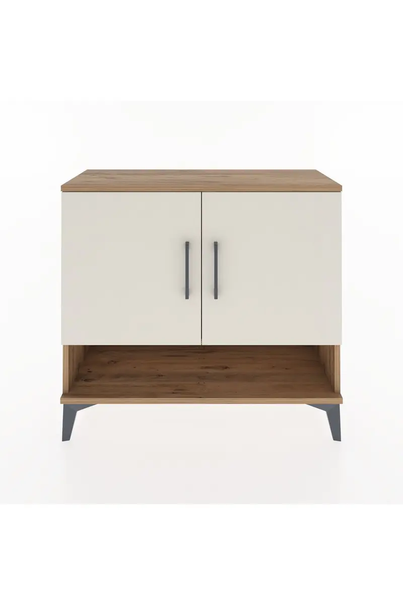 Arges Şifonyer 2 Raflı 2 Kapaklı 88x30x80