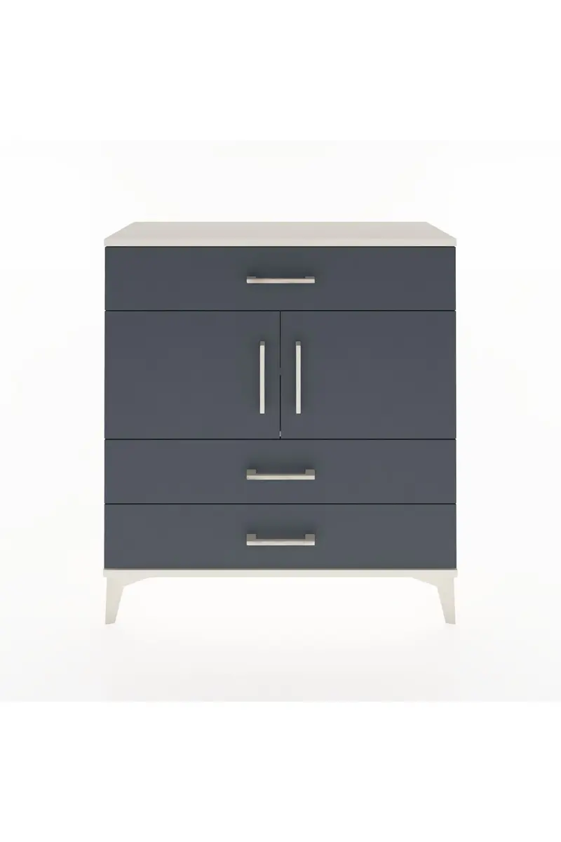 Arges Şifonyer 2 Raflı 3 Çekmeceli 2 Kapaklı 88x30x96