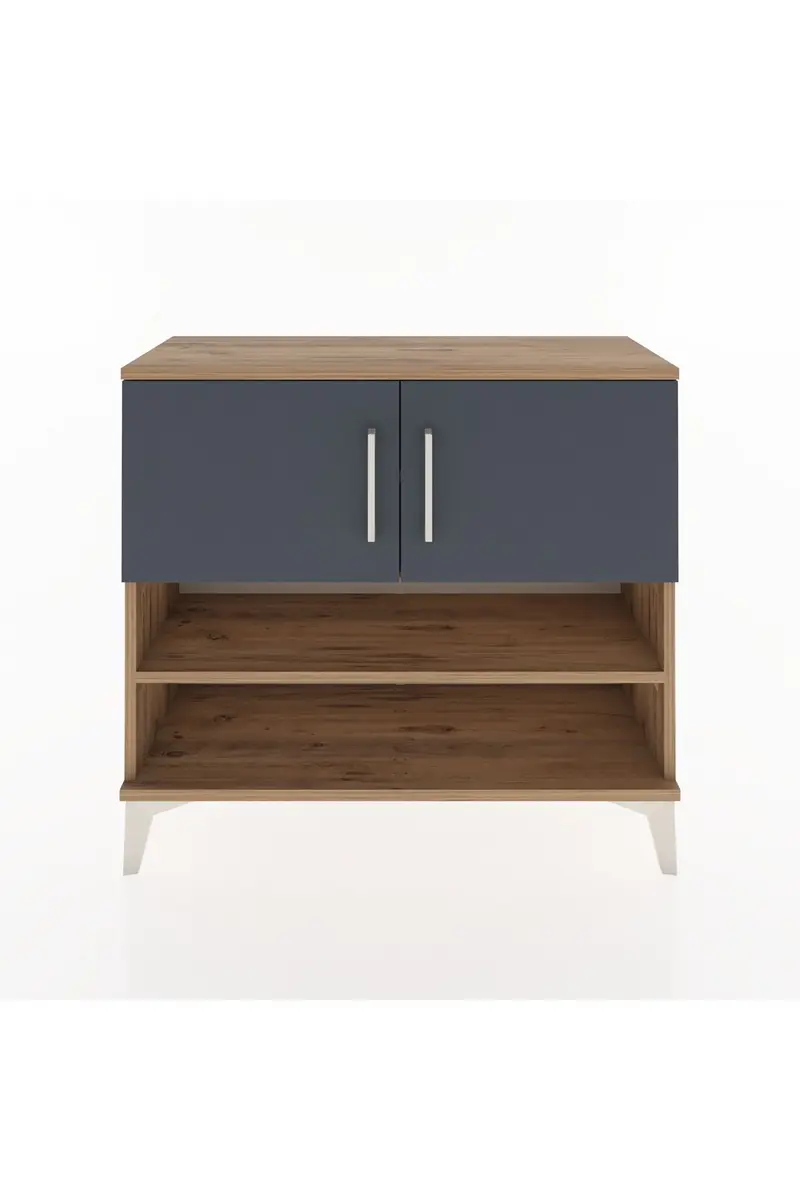 Arges Şifonyer 3 Raflı 2 Kapaklı 88x30x80