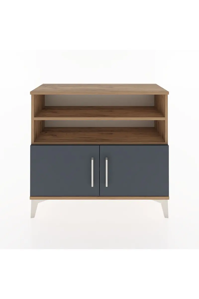 Arges Şifonyer 3 Raflı 2 Kapaklı 88x30x80