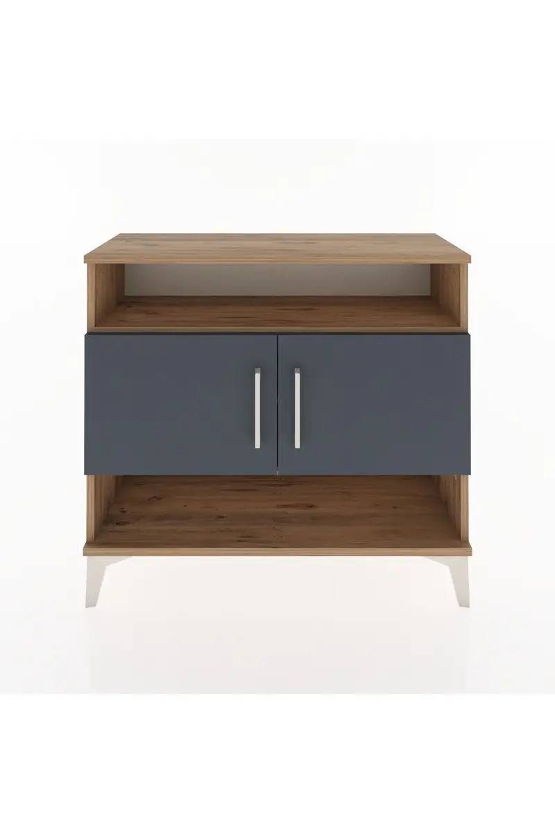 Arges Şifonyer 3 Raflı 2 Kapaklı 88x30x80