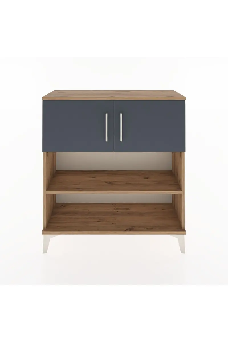 Arges Şifonyer 3 Raflı 2 Kapaklı 88x30x96