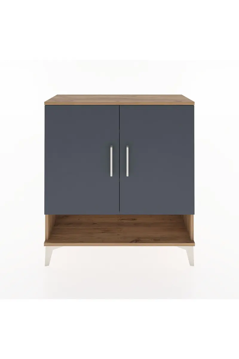 Arges Şifonyer 3 Raflı 2 Kapaklı 88x30x96