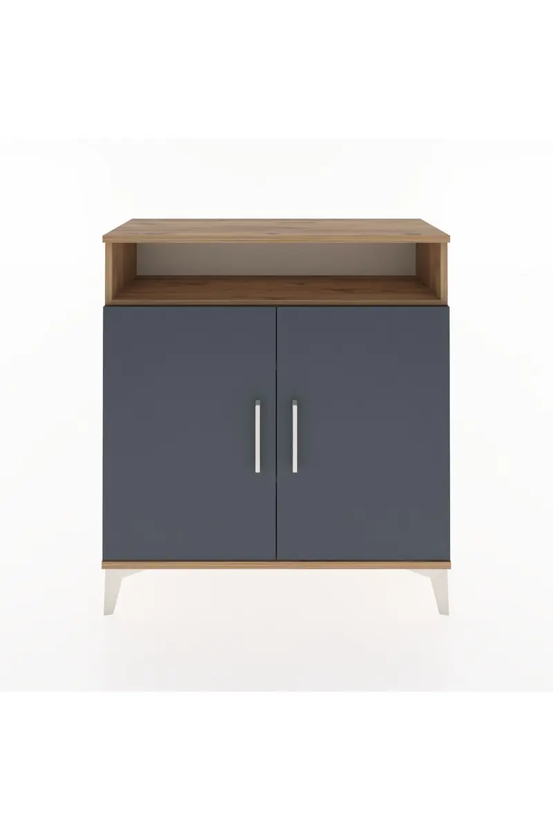 Arges Şifonyer 3 Raflı 2 Kapaklı 88x30x96