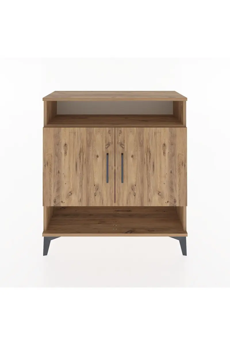 Arges Şifonyer 3 Raflı 2 Kapaklı 88x30x96