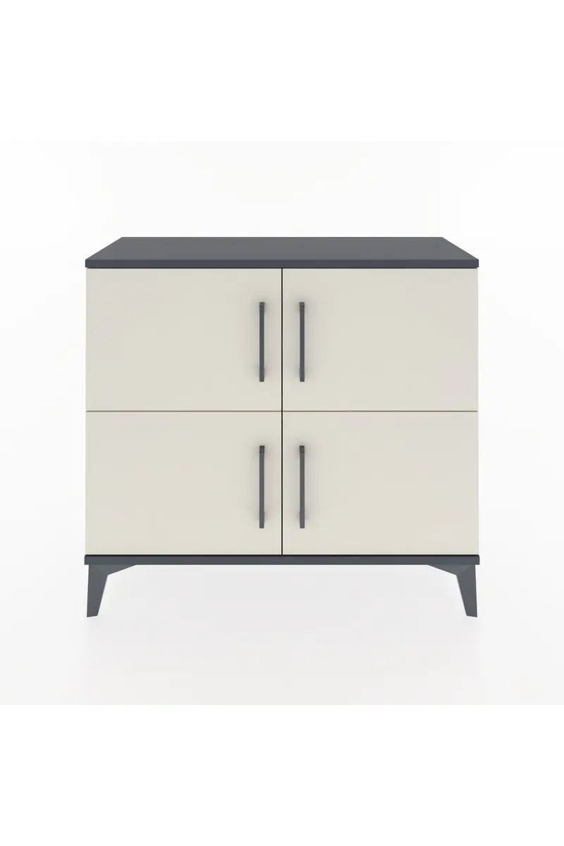 Arges Şifonyer 3 Raflı 4 Kapaklı 88x30x80
