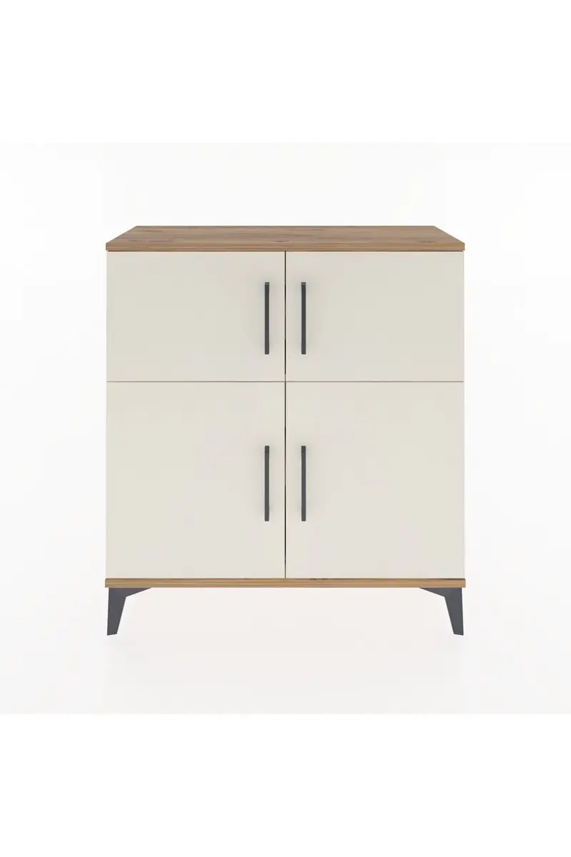Arges Şifonyer 3 Raflı 4 Kapaklı 88x30x96