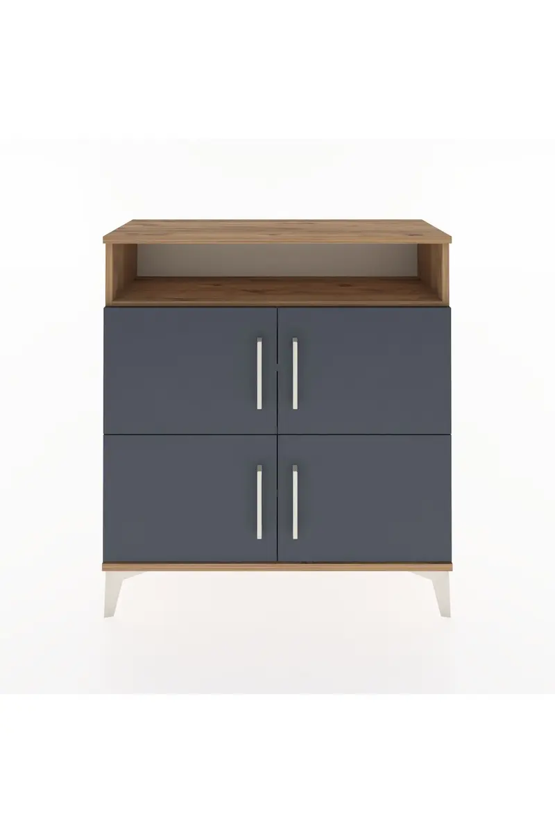 Arges Şifonyer 4 Raflı 4 Kapaklı 88x30x96