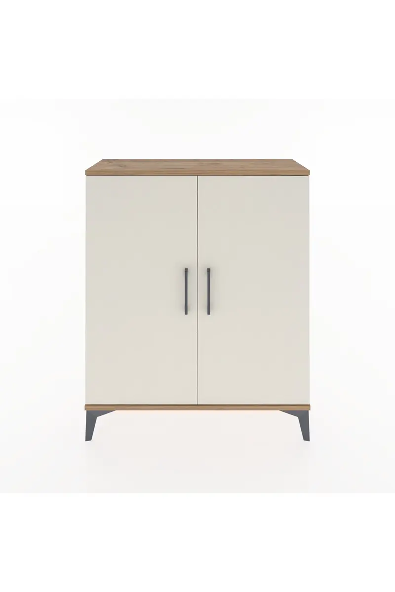 Arges Şifonyer Tek Raflı 2 Kapaklı 88x30x106