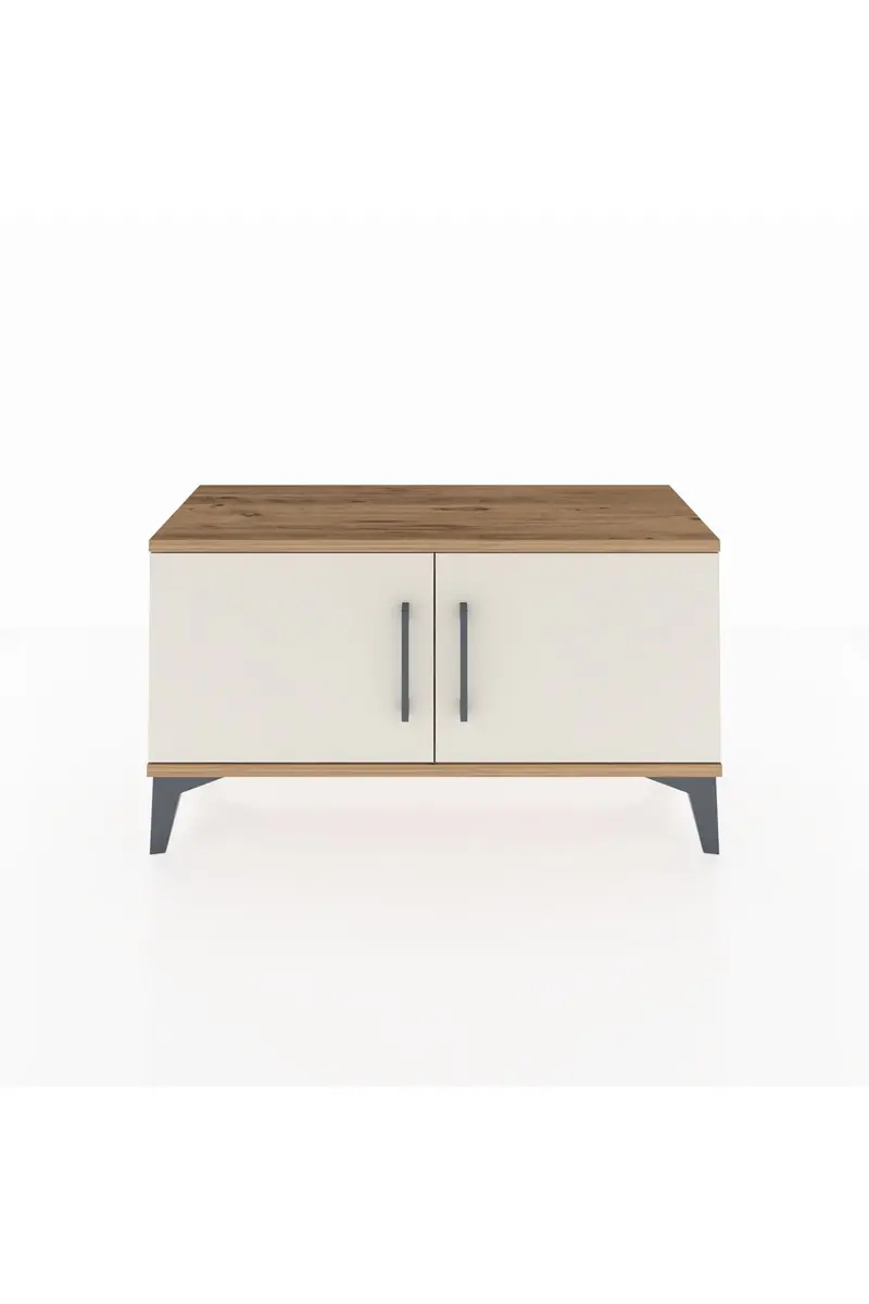 Arges Şifonyer Tek Raflı 2 Kapaklı 88x30x48