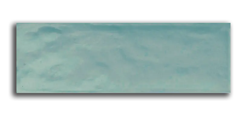 Art Mosaic Bumpy 10x30 / 4”x12” Aqua Glossy Duvar Karosu