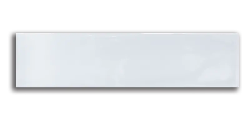 Art Mosaic Bumpy 7,5x30 / 3"x12" White Glossy Duvar Karosu