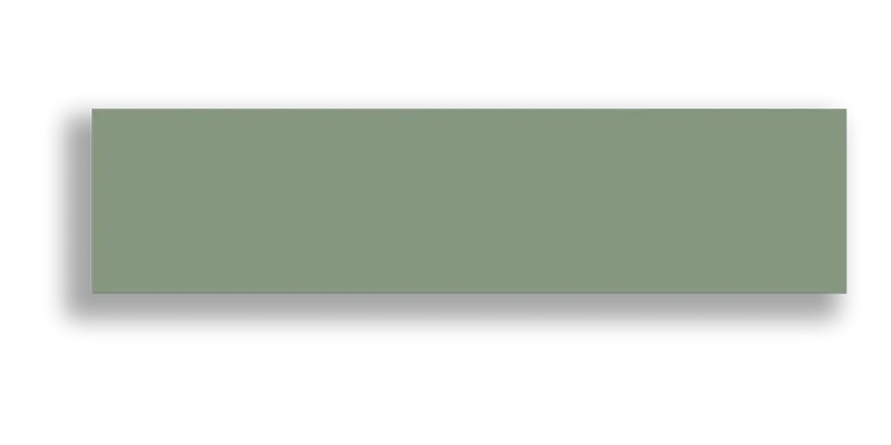 Art Mosaic Flat 7,5x30 / 3"x12" Sage Glossy Duvar Karosu